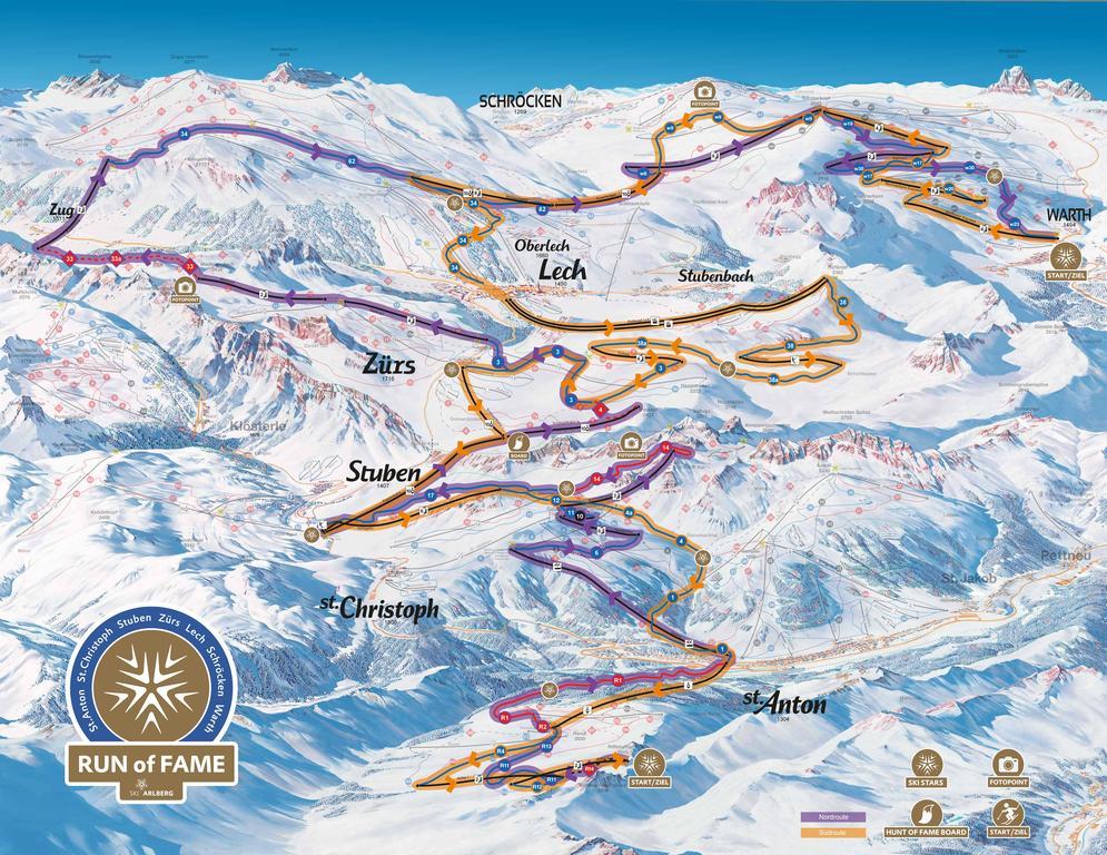 Haus Sattelblick Hotell Sankt Anton am Arlberg Exteriör bild